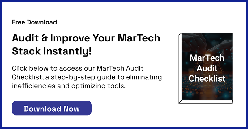 audit & improve your martech