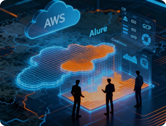 Multi-Cloud Compliance Heatmap