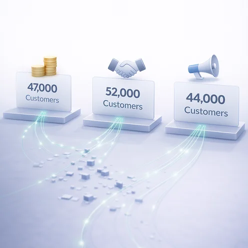 Every Team Reports Different Customer Counts